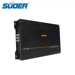 Suoer Amplifier AR-480, 1000W Power Audio mobil amplifier pabrik audio mobil rentang penuh