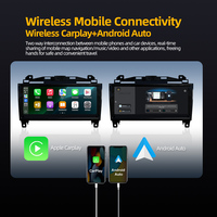 Écran tactile Android 10,25 pouces pour Jaguar F TYPE 2013-2018, GPS, CarPlay sans fil, Mirror Link, autoradio avec DSP, navigation, tableau de bord