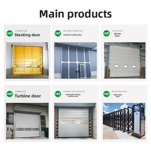 Hiện Đại Công Nghiệp Trung Tâm Mua Sắm & Tàu Điện Ngầm Kho Của Lật Hội Đồng Quản Trị Cán Màn Trập Cửa Khẩn Cấp Thoát Rắn Gỗ Cửa Trượt - Product Image 2