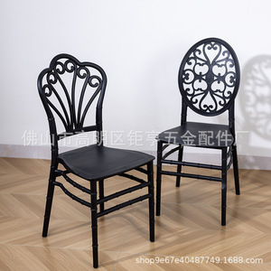 Modern Nordic Dining <strong>Chairs</strong> Transparent Acrylic Plastic Stackable for Outdoor Events Hotel <strong>Banquets</strong> or Living Room Use - Product Image 2