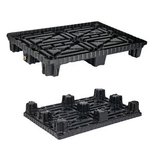 Different Styles Large Export Euro Plastic Pallets Size Prices Stackable HDPE Pallet For Warehouse