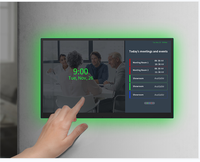 Panneau de contrôle intelligent pour la maison connectée à fixer au mur avec écran tactile et commande vocale Android 13 POE WiFi pour hôtel et camping-car