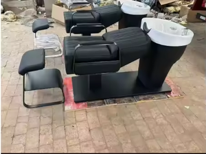 Offre Spéciale : Mobilier de Salon – Fauteuil de Lavage Capillaire avec Bac de Lavage Japonais pour Spa, Lit de Shampoing et Chaise - Product Image 5