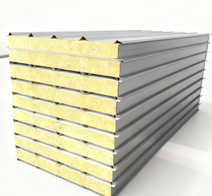 Panneaux sandwich en <span class=keywords><strong>laine</strong></span> <span class=keywords><strong>de</strong></span> <span class=keywords><strong>roche</strong></span> durables pour le revêtement <span class=keywords><strong>de</strong></span> toit et <span class=keywords><strong>de</strong></span> mur, excellente <span class=keywords><strong>isolation</strong></span> pour le stockage à froid et les installations d'entrepôt - Product Image 6