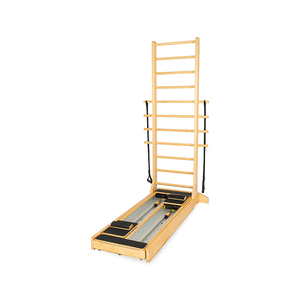 Réformateur d'alignement de base de Pilates d'érable de lit d'échelle bidirectionnelle <span class=keywords><strong>professionnelle</strong></span> avec double piste pour les studios à domicile - Product Image 1