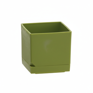 Set di vasi per piante Mini Cube verdi per vasi e fioriere - Product Image 1