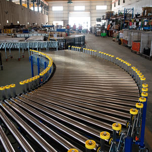 Ligne télescopique électrique de rouleau de convoyeur de rouleau de puissance de Offre Spéciale avec le blocage de bord protègent pour le système de convoyeur - Product Image 5