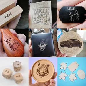 Cortador de grabado láser Madera Metal MDF Caucho Lightburn App Control Fácil de operar Máquina NEJE Master <span class=keywords><strong>3S</strong></span> Plus CNC - Product Image 6