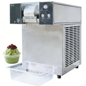 Máquina industrial para hacer copos de hielo para fábricas, comedores escolares, hospitales, servicios de catering, hielera económica para servicio a granel - Product Image 1