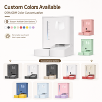 Distributeur automatique intelligent pour animaux de compagnie avec caméra, design moderne et écologique, rechargeable, compatible Wi-Fi, ABS de qualité alimentaire, capacité de 5 L