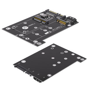 Kartu Adaptor <span class=keywords><strong>2</strong></span>-in-1 <span class=keywords><strong>M</strong></span>.<span class=keywords><strong>2</strong></span> NGFF untuk SSD III MSATA Mendukung 2230-2280 untuk SSD PC Desktop Ekspansi Logam Stok Tersedia - Product Image 6