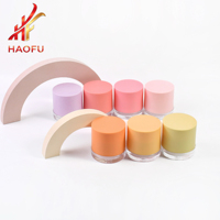 Pot en plastique le plus vendu de 15/20/30/50g avec joint et spatule pour cosmétiques, soins de la peau, crèmes visage/yeux et masques
