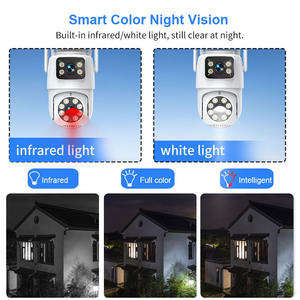 Telecamera IP WiFi Eseecloud 3MP HD 1080P con Doppia Lente, Registratore Wireless per Casa Intelligente, Audio Bidirezionale, Sensore CMOS per Interni - Product Image 4