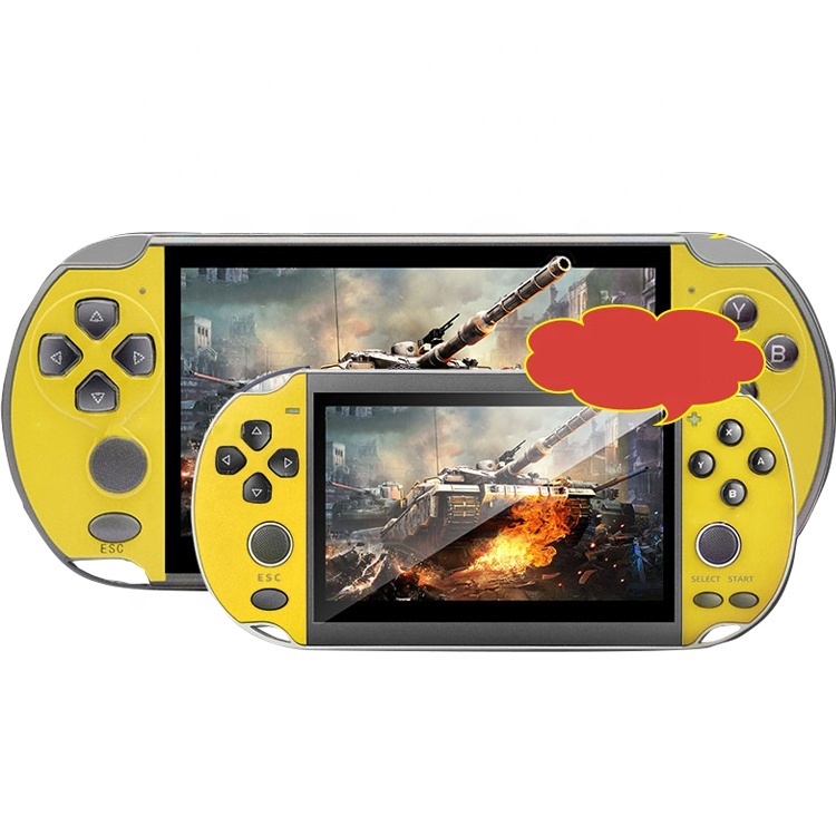 X7 PLUS Portable Intégré Réel 8G Mémoire Vidéo Portable + jeu + console