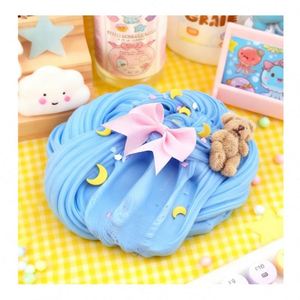 ชุดดินน้ำมันและสไลม์ DIY สุดน่ารัก สีสันสดใส ชุดของเล่นเสริมพัฒนาการสำหรับเด็ก บรรเทาความเครียด ของเล่นบีบเล่น ราคาประหยัด ขายส่ง - Product Image 5