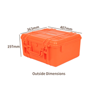 Boîte à outils ABS étanche IP67 pour les conditions météorologiques extrêmes mallette de rangement extérieure