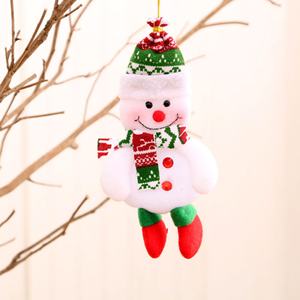 Adorno Navideño de Alta Calidad en Oferta, Muñeco Colgante para Árbol de Navidad, Adorno de Tela - Product Image 6