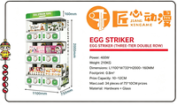 Distributeur de capsules à 6 unités, grande capacité de stockage, mécanisme de distribution stable, pour parcs d'attractions, commerces, usines, fourniture OEM