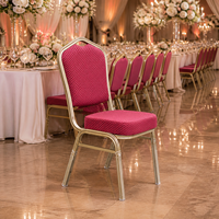 Chaises d'hôtel modernes et luxueuses pour banquets de mariage, chaises de salle à manger, chaises de chambre d'hôtel pour événements et fêtes de mariage