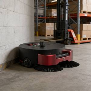 Robot aspirateur <span class=keywords><strong>et</strong></span> balayeuse électrique industrielle GLGW pour entrepôt - Product Image 1