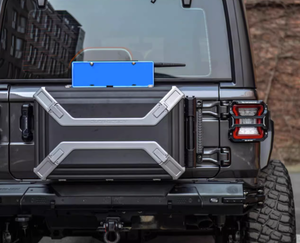 JUSN Jushi Tailgate Book Bag es adecuado para JL/JK Tank 300 Bronco BJ40 <span class=keywords><strong>caja</strong></span> <span class=keywords><strong>de</strong></span> <span class=keywords><strong>herramientas</strong></span> <span class=keywords><strong>de</strong></span> almacenamiento <span class=keywords><strong>de</strong></span> puerta trasera modificada - Product Image 4