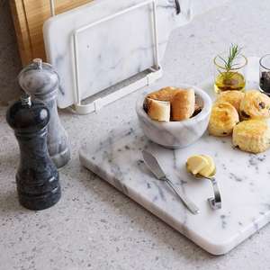 Molinillos <span class=keywords><strong>de</strong></span> <span class=keywords><strong>sal</strong></span> y pimienta <span class=keywords><strong>de</strong></span> mármol <span class=keywords><strong>de</strong></span> Venta caliente Precio al por mayor Función manual Material <span class=keywords><strong>de</strong></span> vidrio y metal para uso doméstico en la cocina - Product Image 3