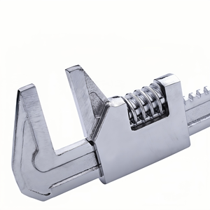 Clé de type F multifonctionnelle à angle droit réglable, grande ouverture, outil manuel, clé de voiture pour réparation automobile et plomberie - Product Image 4