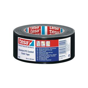 แถบเทปผ้า Tesa®4688มาตรฐานสีดำยาว25เมตรกว้าง50มิลลิเมตร - Product Image 1
