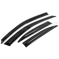 4x Visores Deflectores de Ventana para Puerta de Coche, Protectores de Lluvia y Toldos para ACURA TSX Sedán de 4 Puertas 2004-2014