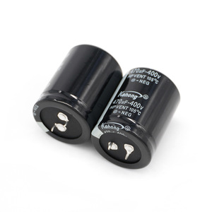 Aluminum Electrolytic <b>Capacitor</b> 400V 470uF Horn Shaped For Inverter Power Control Boards - Product Image 2