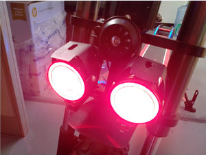 Masonry U7 xe điện phía trước kép Led Đèn Pha Màu Đỏ khẩu độ đèn sương mù Dễ dàng cài đặt hướng dẫn - Product Image 6