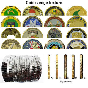 Monedas de recuerdo antiguas y modernas personalizadas de diseño gratuito, moneda de desafío 3D de aleación de zinc de latón personalizada - Product Image 5