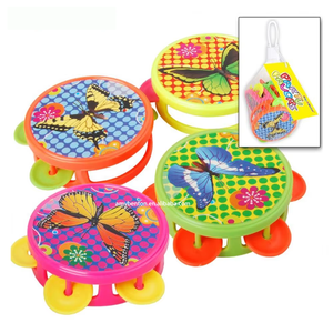 Tamborines educativos de plástico, pequeños, baratos - Product Image 1