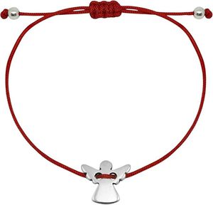 Pulsera B21T Hecha a Mano con Cordón Trenzado <span class=keywords><strong>de</strong></span> Acero Inoxidable, Bañada en Plata, con Dije <span class=keywords><strong>de</strong></span> Ángel <span class=keywords><strong>para</strong></span> Mujeres y <span class=keywords><strong>Niñas</strong></span> - Protección Religiosa Romántica - Product Image 6