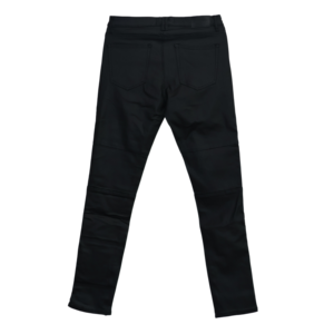 Pantalones Vaqueros Minimalistas y Elegantes con Detalles de Cremallera Lateral en el Tobillo, Corte Ajustado de Talle Bajo para un Estilo Urbano, Hip Hop y Casual - Product Image 4