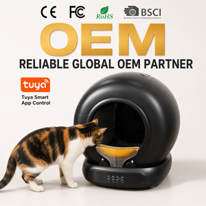 Lettiera Automatica per Gatti OEM ODM, Toilette Elettrica Intelligente Autopulente per Gatti - Product Image 1