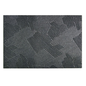Commercial Carpet PVC Anti Slip <b>Mat</b> Stripe Gray Rectangle Floor <b>Mat</b> For Entrance Corridor Outdoor Use <b>Large</b> Area Absorbent <b>Mat</b> - Product Image 2