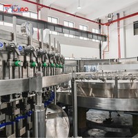 Machine de remplissage de bouteilles en PET entièrement automatique à haute vitesse pour boissons gazeuses au CO2, ligne de production complète de boissons non alcoolisées