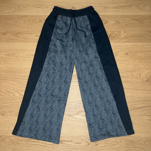 2026 Design Casual 100% Cotton French Terry Streetwear Girls' Sweatpants Breathable <b>Harem</b> Style Side Stripe Decoration Elastic - Product Image 3