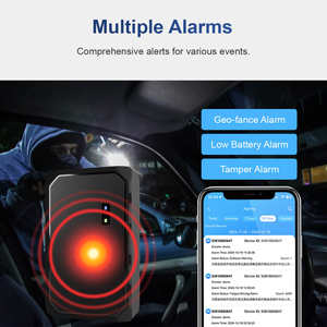 Dispositivo de seguimiento GPS inalámbrico 4G, sistema de alarma de absorción magnética, alquiler, préstamo, logística, vehículo, camión, transporte, dispositivo de seguimiento GPS - Product Image 5