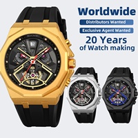 Reloj Analógico SKMEI 2432 para Hombre, Resistente al Agua 30m, Regalo Perfecto para Coleccionistas de Relojes, Cumpleaños y Festividades