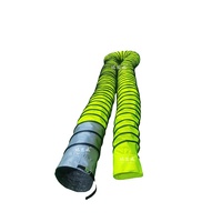 Conduit d'air extérieur flexible d'isolation thermique à haute température de protection thermique de PVC de 16''400mm pour des applications industrielles