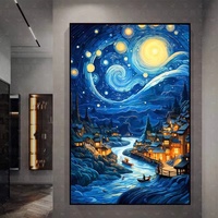 Fabricant professionnel de haute qualité décoration moderne peinture 5D enfants bricolage diamant peinture pour mur art décor à la maison