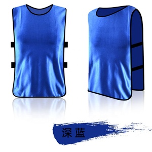 2024 kustom 100% poliester rompi sepak bola bib latihan sepak bola sejuk Pinnies olahraga untuk latihan - Product Image 4