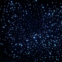 Lumière de ciel étoilé pour voiture, éclairage à fibres optiques, lampe d'ambiance, contrôle musical, éclairage de plafond RGB 16W, personnalisation de voiture DIY