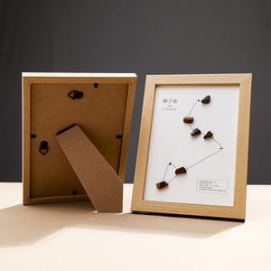 Cadre photo en cristal naturel avec 12 signes du zodiaque, ornements en éclats de cristal, pour la guérison, le Reiki, la décoration intérieure, l'équilibre énergétique, cadeau en gros - Product Image 6