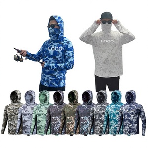 Vêtements de pêche personnalisés UPF 50, jersey de performance pour hommes, vêtements de pêche, sweat-shirt à capuche, chemise de pêche à manches longues anti-UV - Product Image 3