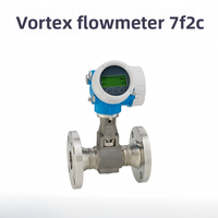 Débitmètre vortex Endress + Hauser 7 F2C, sélection professionnelle pour la mesure du débit d'eau et d'air, bride en acier inoxydable, ATEX