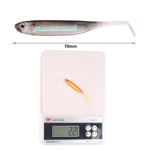 เหยื่อปลอม XY-99 ขนาด 70 มม. น้ำหนัก 2.2 กรัม สำหรับตกปลาในน้ำจืด เหยื่อปลอมที่เหมือนจริง - Product Image 1