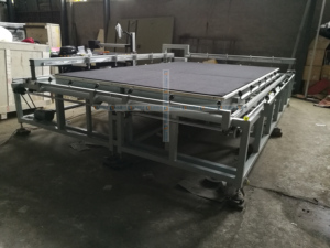 Coupe de verre semi-automatique utilisant un équipement à engrenages et une fonction d'arrêt automatique, adapté à la découpe en série de formes carrées - Product Image 6
